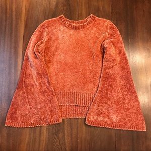 Gianni Bini Orange Bell Sweater mid length